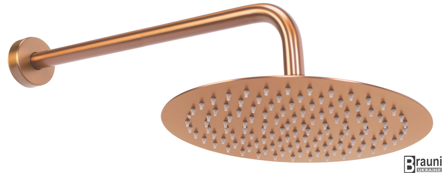 Душевая система REA LUNGO BRUSHED COPPER + BOX скрытого монтажа REA-P8809 фото
