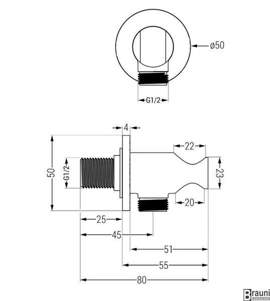 Душова система MEXEN KAI 30 DR70 GRAPHITE з термостатом + BOX прихованого монтажу MEX-77602DR70301-66 фото