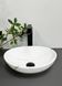 Умывальник (раковина) VBI PARMA S MARBLE NATURE GLOSSY накладной VBI-011002 фото 3