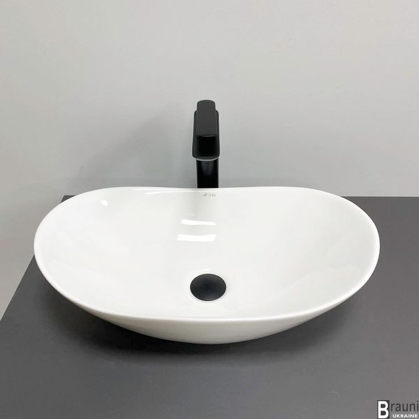 Умивальник (раковина) VBI TURIN S WHITE накладний VBI-011515 фото