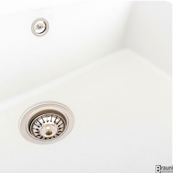 Кухонна мийка Platinum 78х50 Bogema матова, білосніжна SP000038063 фото