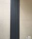 Вертикальний дизайнерський радіатор опалення TM ARTTIDESIGN Livorno 5/1600 сірий 5467 фото 1