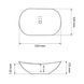 Умивальник (раковина) VBI TURIN S WHITE накладний VBI-011515 фото 4