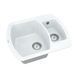 Кухонна мийка 62х50 Norton NMP 03.63 White stone з додатковою чашею NMP 03.63 White stone фото 2
