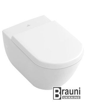 Комплект: унитаз подвесной VERITY DESIGN, БЕЗ ОБОДКА 37*56 см + QuickRelease и SoftClosing, белый альпин 4944 фото