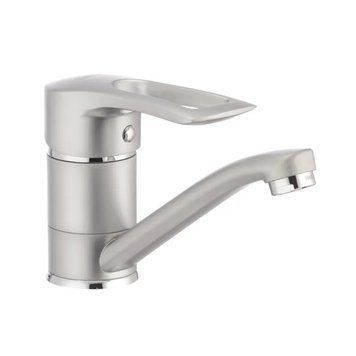 Змішувач для умивальника Haiba Hansberg 004 (вилив 15 см) матовий (HB0188) HB0188 фото