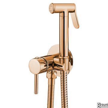 Набор гигиенического душа REA LOOP ROSE GOLD розовое золото REA-B6523 фото