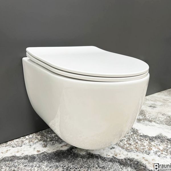 Підвісний унітаз VBI VULCANO WHITE VBI-020400 фото
