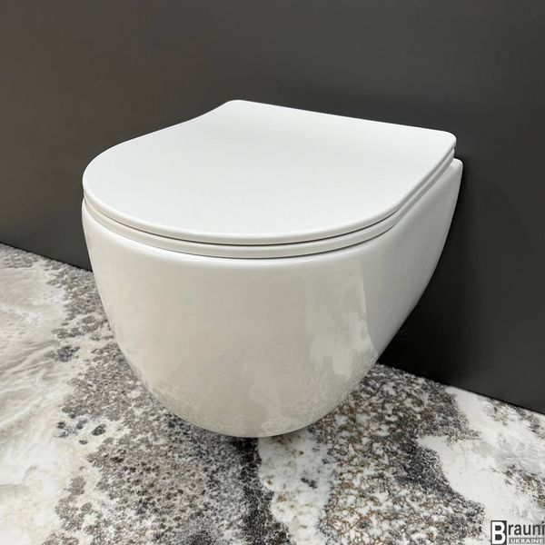 Підвісний унітаз VBI VULCANO WHITE VBI-020400 фото