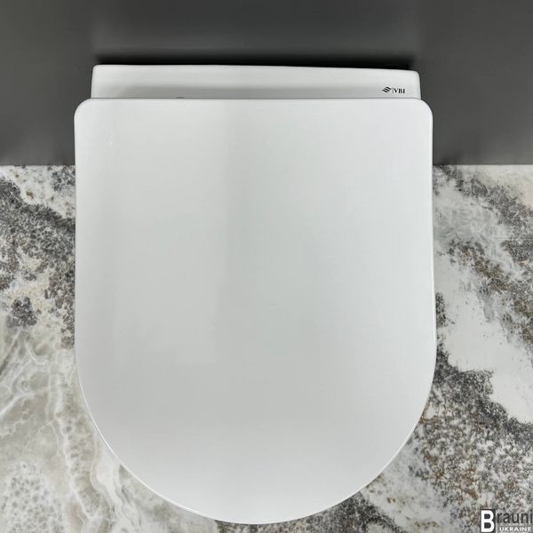 Підвісний унітаз VBI VULCANO WHITE VBI-020400 фото