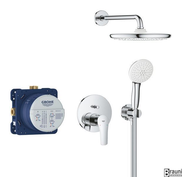 Душевая система скрытого монтажа Grohe Eurosmart (25288000) 25288000 фото