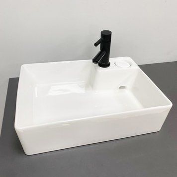 Умивальник (раковина) VBI ALTAMURA WHITE на пральну машинку VBI-016000 фото