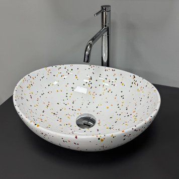 Умивальник (раковина) VBI PARMA MOSAIC GLOSSY накладний VBI-011029 фото