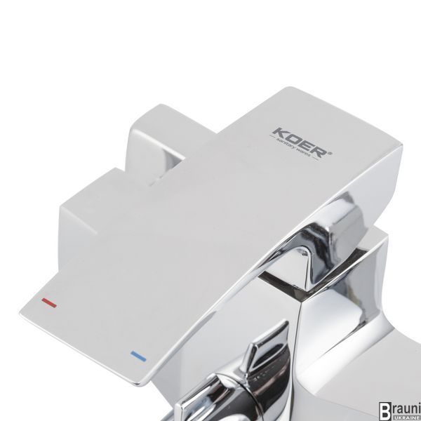 Смеситель для ванны с длинным изливом Koer KB-42007-01 (Цвет хром) (KR3456) KR3456 фото