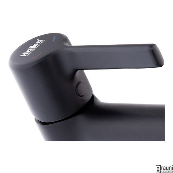 Смеситель для умывальника (раковины) Haiba Markus 001 Black черный HB3971 фото