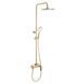 Душевая колона REA AVALON BRUSHED GOLD матовое золото с изливом REA-P2400 фото 3