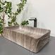 Умивальник (раковина) VBI ARABBA DARK STONE MATT накладний VBI-013503 фото 3
