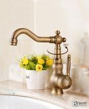 Смеситель для умывальника G23 deco simple бронза 2504 фото