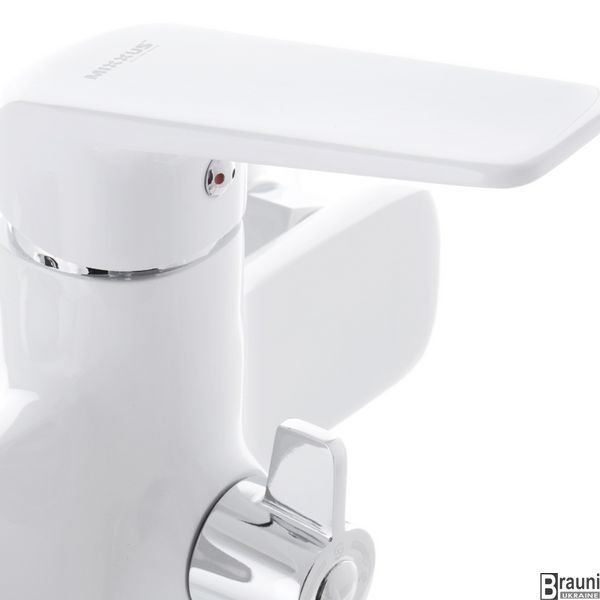 Смеситель для ванны Mixxus Oregon 006 Euro Белый (MI5793) MI5793 фото