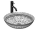 Умывальник (раковина) REA ARTE DARK GREY накладной REA-U8002 фото 1