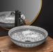 Умывальник (раковина) REA ARTE DARK GREY накладной REA-U8002 фото 6