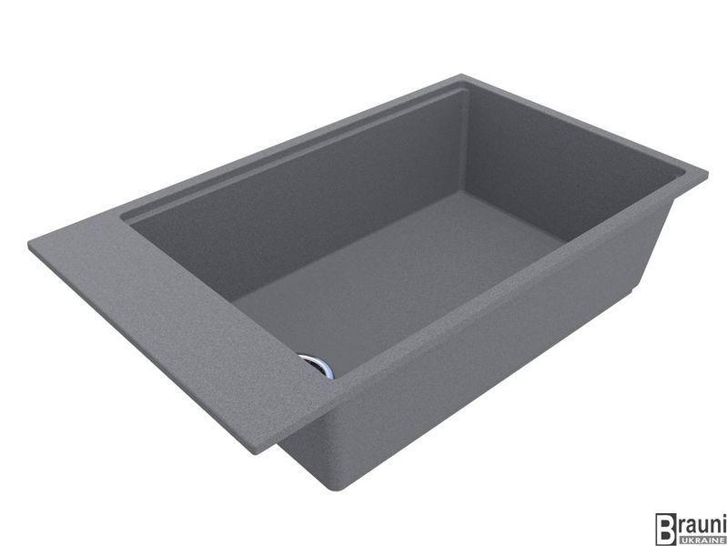Кухонна мийка LAGOON 760 gray 76х46 сіра 0002086 фото