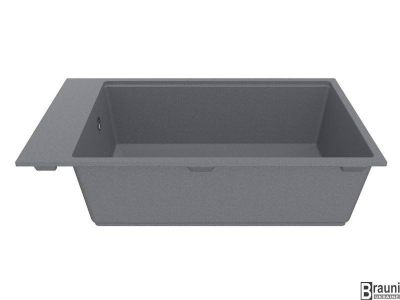 Кухонна мийка LAGOON 760 gray 76х46 сіра 0002086 фото