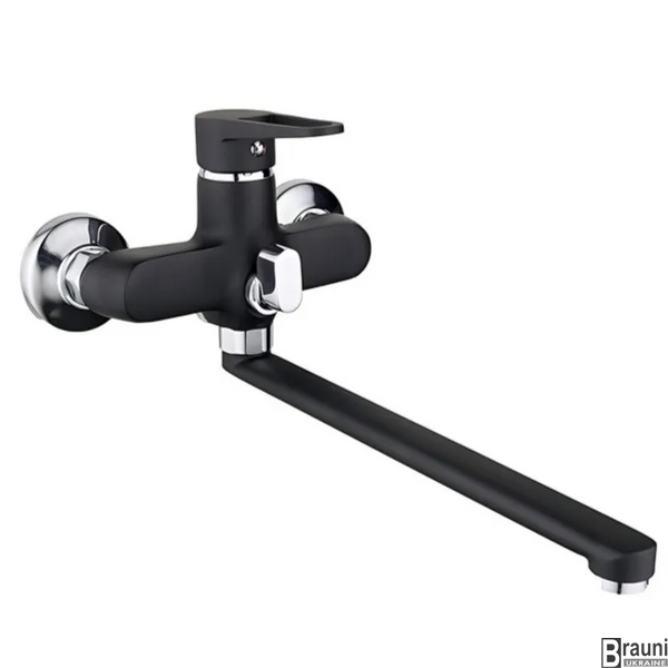 Смеситель для ванны Mixxus Elba 006 (EURO) BLACK (MI6582) MI6582 фото