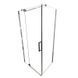 Душевая кабина без поддона Koer SR SC02-100x80x200-TR-01 прозрачное стекло Easy Clean 8мм, хром (KR KR5355 фото 13