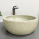 Умывальник (раковина) VBI CORRIDONIA BEIGE STONE MATT накладной VBI-016100 фото 4