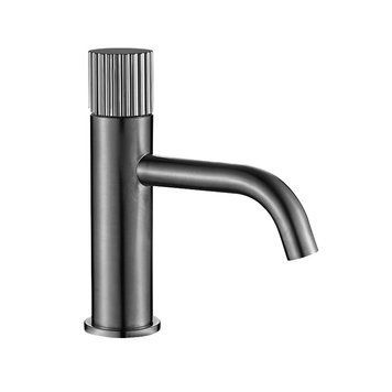 Змішувач для раковини VBI MILANO TRE GRAPHITE низький VBI-050100GR-H03GR фото