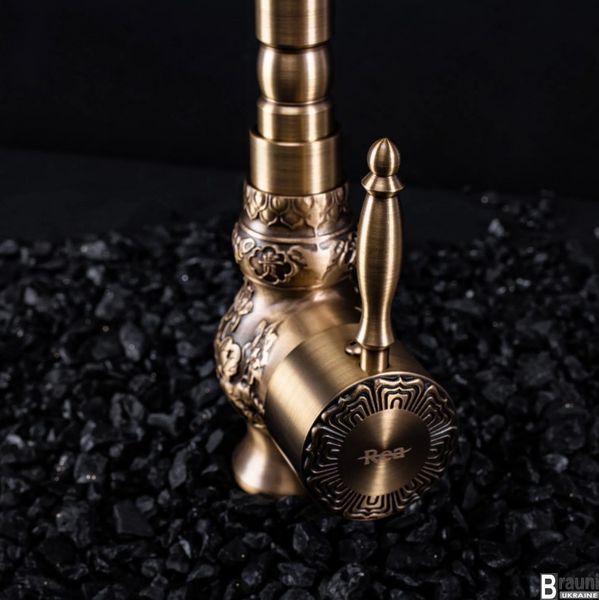 Змішувач для кухні REA VENICE ANTIQUE BRONZE REA-B2500 фото