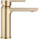 Смеситель для раковины (умывальника) REA ARGUS BRUSHED GOLD золотой матовый низкий REA-B6410 фото 3