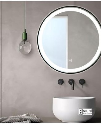Дзеркало для ванної Dusel DE-M2071D 80 см 5193 фото