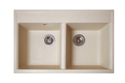 Кухонна мийка Valuri 78-2D Avena 78х51 з двома чашами RO43543 фото