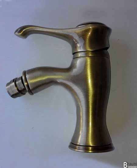 Смеситель для биде Tiffany BR6004 с донным клапаном, бронза 1672 фото