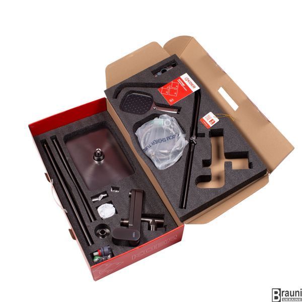 Душевая колонна со смесителем Koer KB-56030-07, 3 функции (KR5429) KR5429 фото