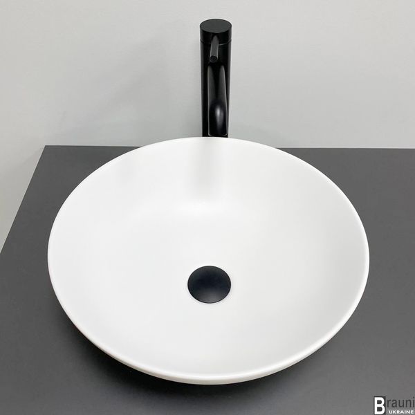 Умивальник (раковина) VBI AMALFI WHITE MATT накладний VBI-013400 фото