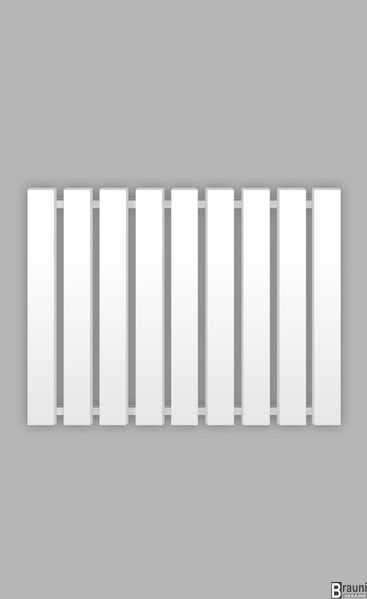 Рушникосушка Genesis-Aqua Batteria 100x60 см білий 34021 фото