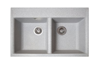 Кухонна мийка Valuri 78-2D Seda 78х51 з двома чашами RO43545 фото