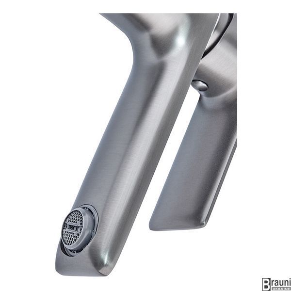 Змішувач для умивальника Haiba Alex 001 Graphite (HB3992) HB3992 фото
