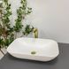 Умивальник (раковина) VBI AVEZZANO WHITE MATT накладний VBI-014400 фото 3