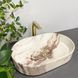 Умывальник (раковина) VBI VERONA 60 ONYX GLOSSY накладной VBI-011322 фото 4