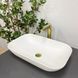Умивальник (раковина) VBI AVEZZANO WHITE MATT накладний VBI-014400 фото 1