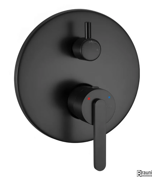 Душевая система REA ONTARIO BLACK + BOX скрытого монтажа REA-P5501 фото