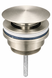 Донний клапан для раковини VBI NICKEL click-clack універсальний VBI-059000NI фото 1