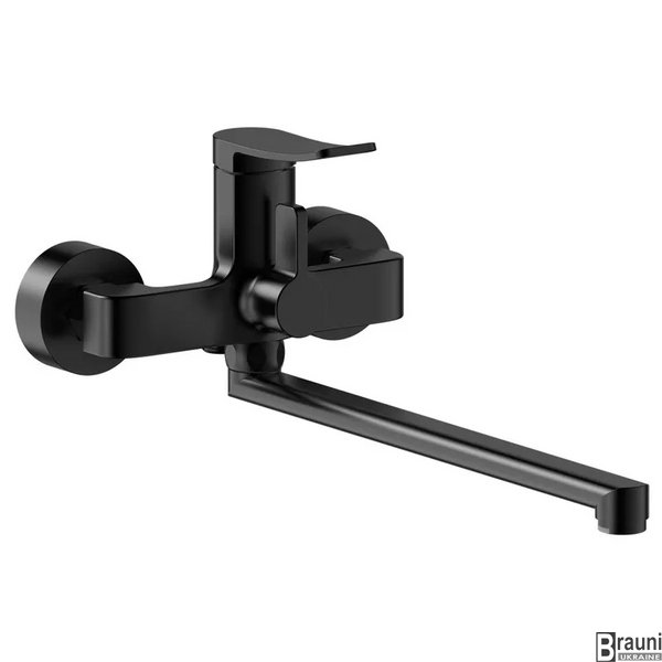 Змішувач для ванни Mixxus Premium DALI 006 EURO Black (MI6752) MI6752 фото