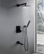 Змішувач для душу / ванни вбудований Tata 4402 чорний 4097 фото 2