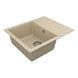 Кухонна мийка 58х48 Orman OMP 02.61 бежева 2897 фото 2