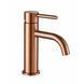 Змішувач для умивальника раковини VBI MILANO BRUSHED COPPER мідний матовий, низький VBI-050100BC фото 1